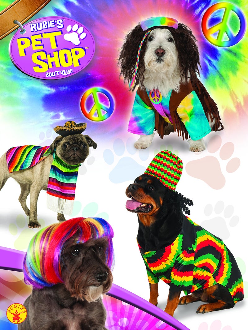 Rubies Rasta Pet Costume for Dogs or Cats, XXXL - Image 2